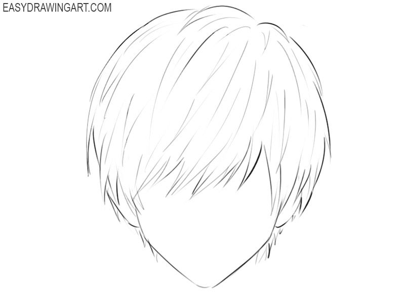 Featured image of post Anime Boy Base Drawing With Hair