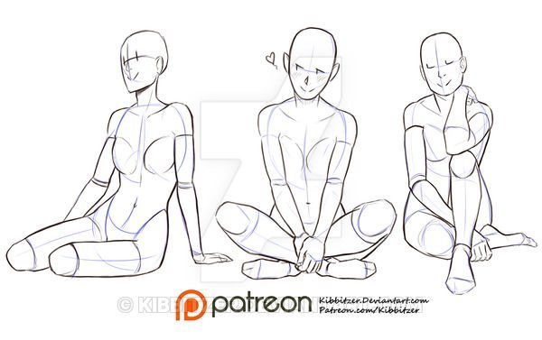 Featured image of post Body Bases For Drawing Sitting