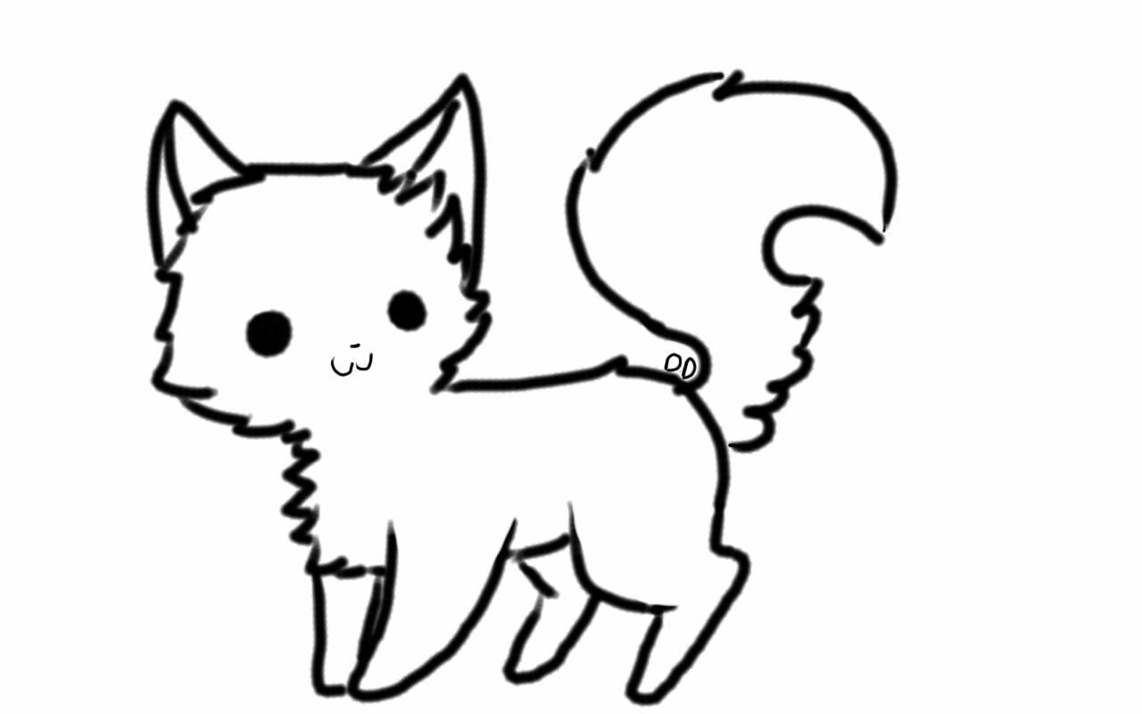 Featured image of post Chibi Cat Drawing Base