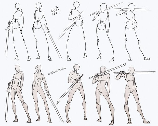 Featured image of post Drawing Poses Male Sword