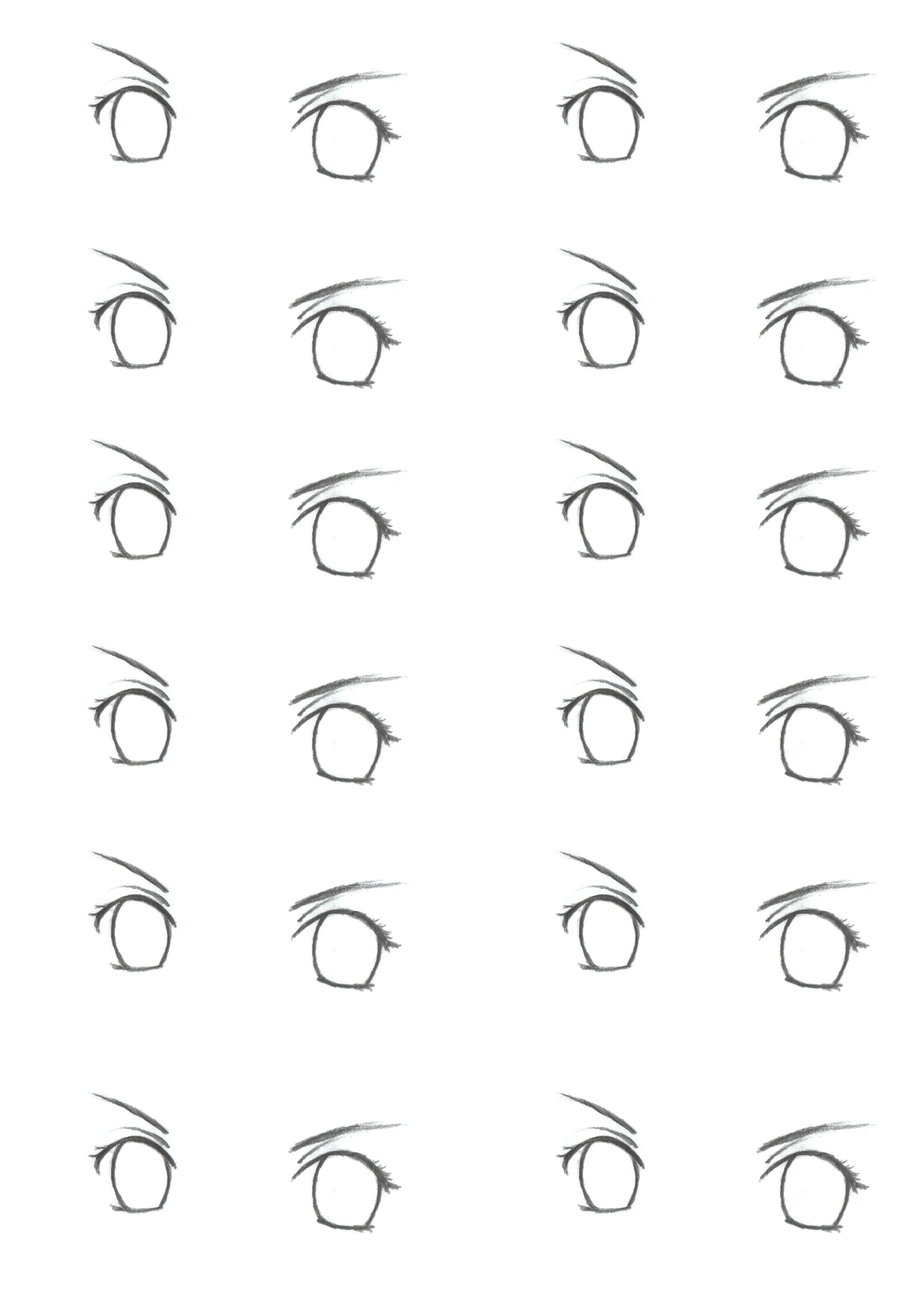 Featured image of post Drawing Templates Anime Eyes