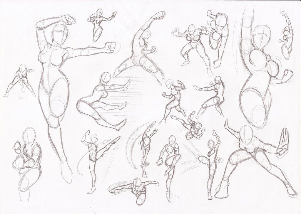 Featured image of post Female Poses Drawing Fighting