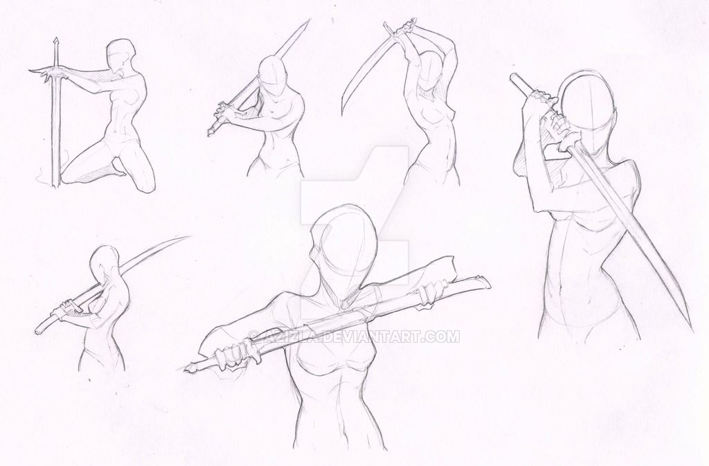 Featured image of post Female Poses Drawing Reference Sword