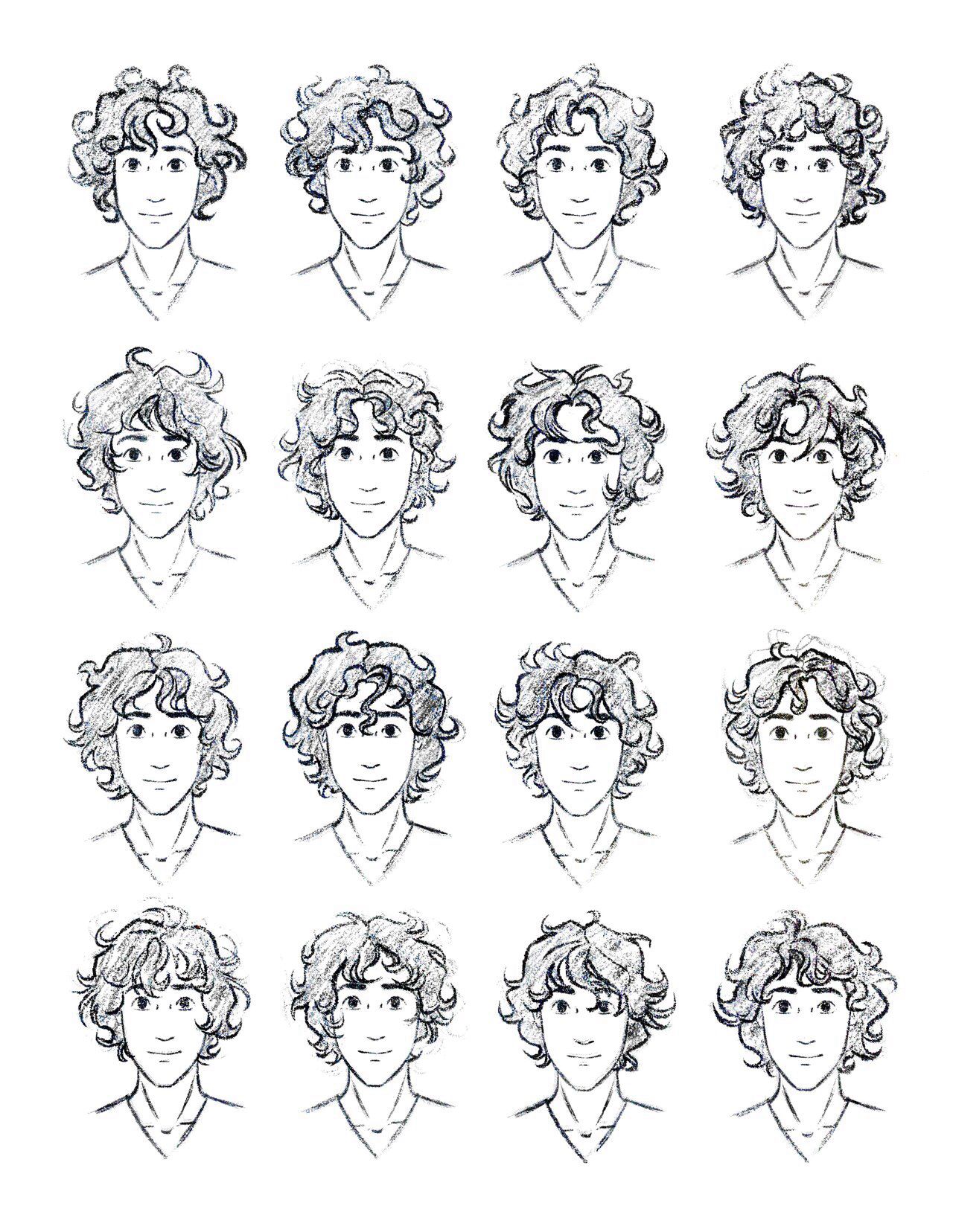 Featured image of post Fluffy Boy Hair Drawing Reference