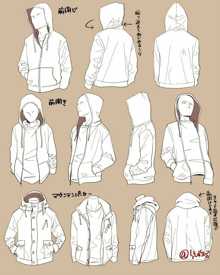 Featured image of post Hoodie Reference Drawing