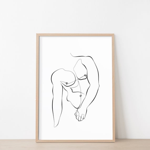 Featured image of post One Line Drawing Male Body