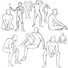 Featured image of post Pose Reference Male Sitting Poses Drawing