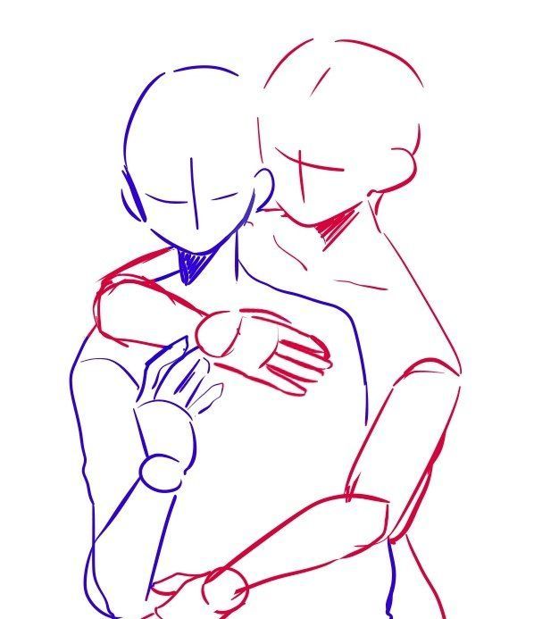 Featured image of post Poses Reference Anime Couple Drawing Base